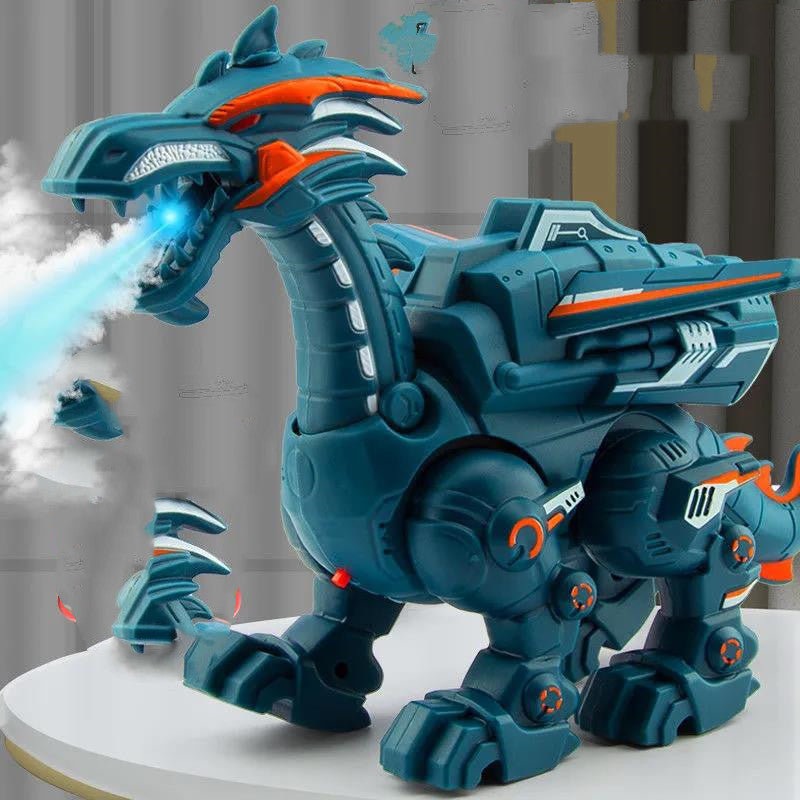 Electronic Walking Spray Dinosaur Toy — Ages 4–6
