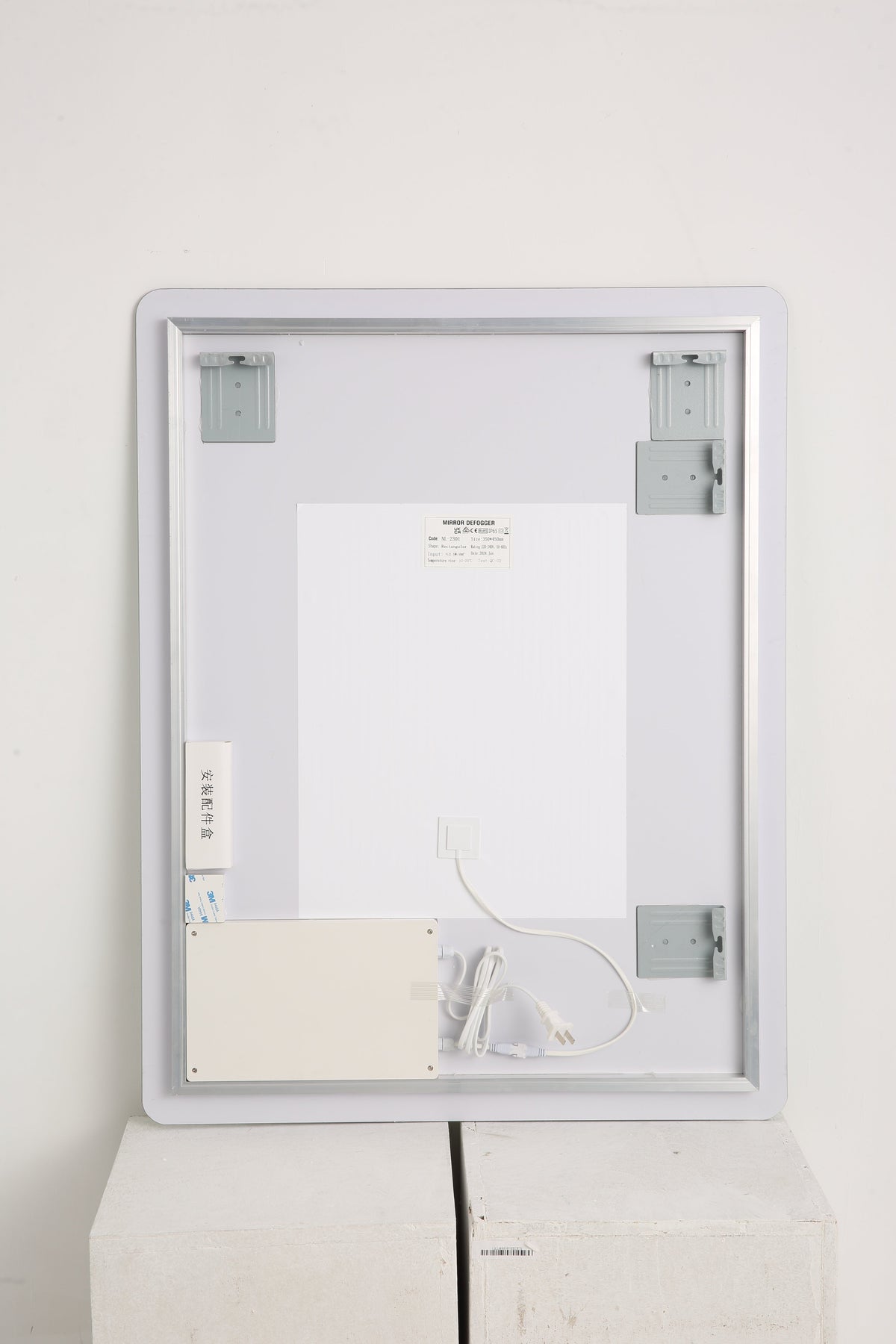 LED Backlit Bathroom Mirror with Anti-Fog Functionality
