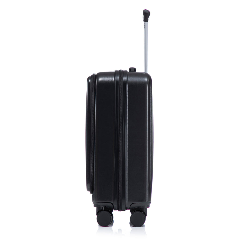 14' & 20' ABS Spinner Wheel Luggage Set with Cosmetic Case