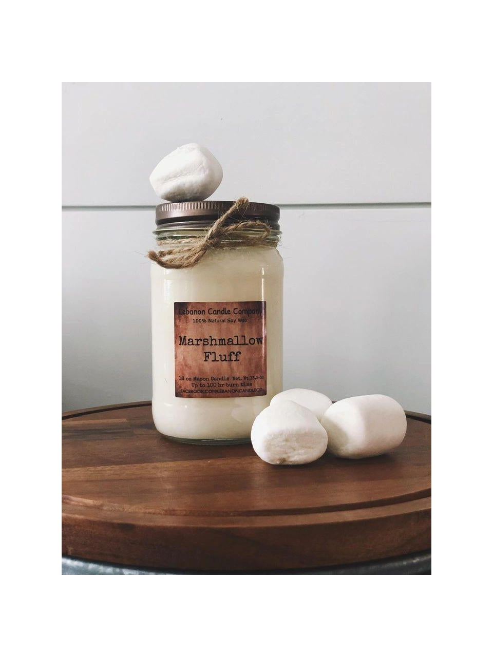 Marshmallow Fluff Candle
