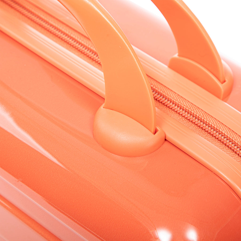 2 Pc PC Spinner Wheel Luggage Set with Gradient Color and Lock