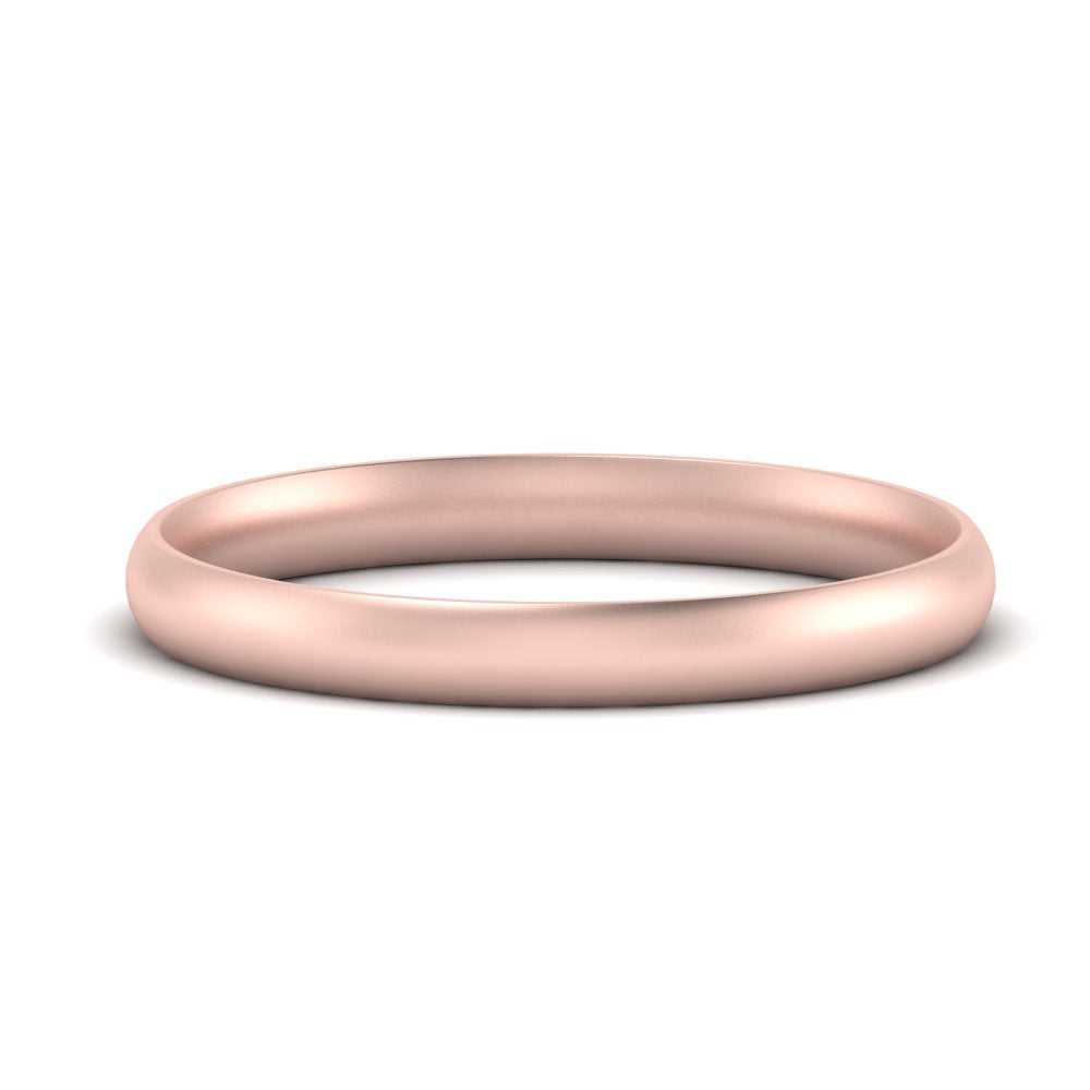 Comfort Fit Mens Wedding Band