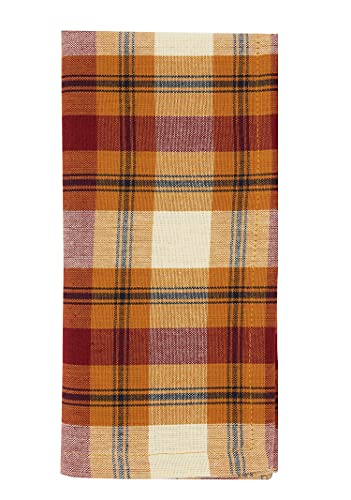Fennco Styles Harvest Plaid Table Linens — Napkins & Tablecloth