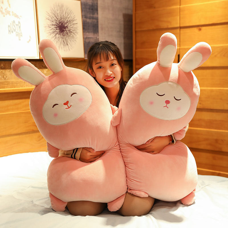 Pink Rabbit Plush Toy