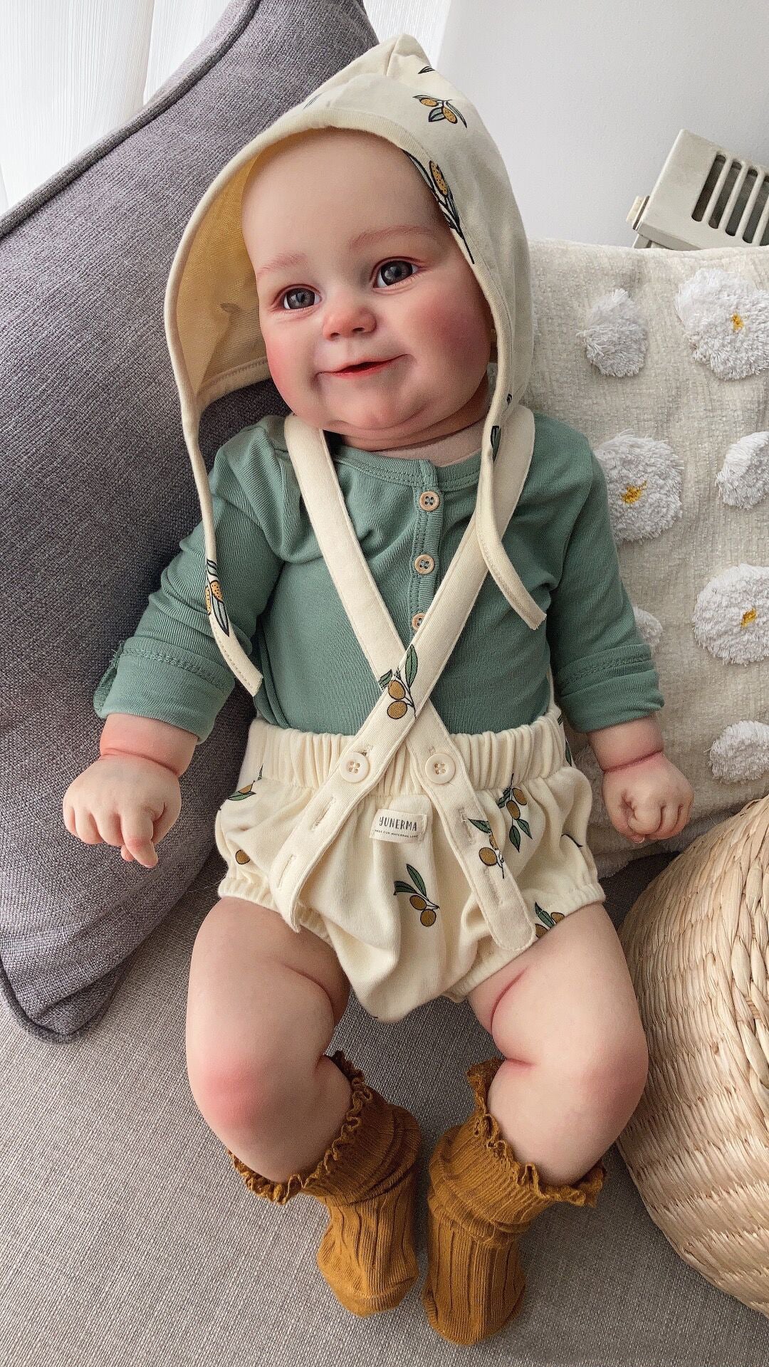 60 cm Cloth-Body Baby Doll
