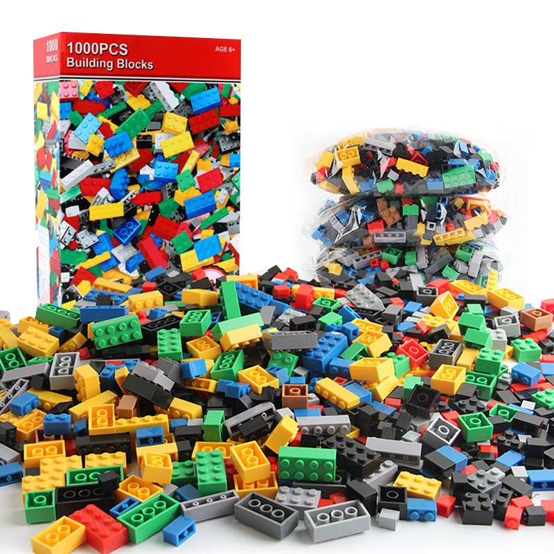 1,000-Piece ABS Building Brick Set — Ages 6+
