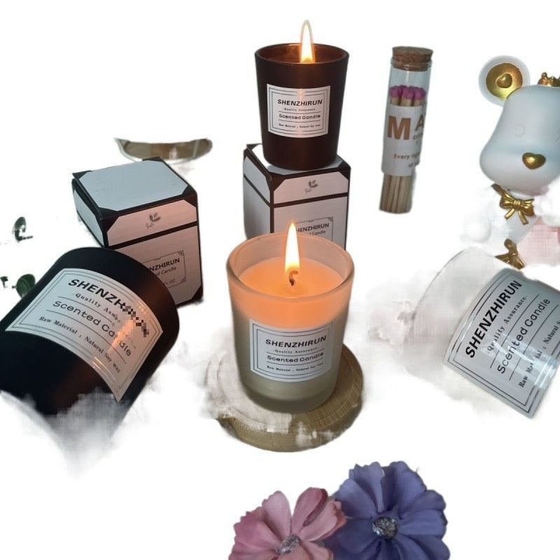 Aromatic Scented Candles Mini Fragrance Home Indoor Desktop Decoration Soy Wax Gift Supply Chain