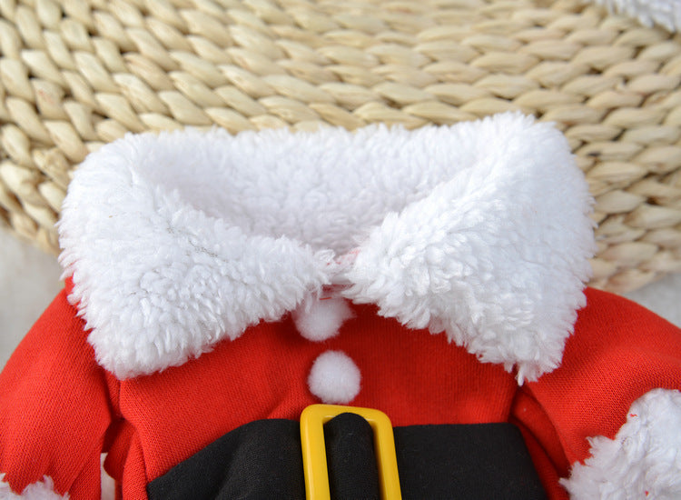 Pet Christmas Standing Costume Decor