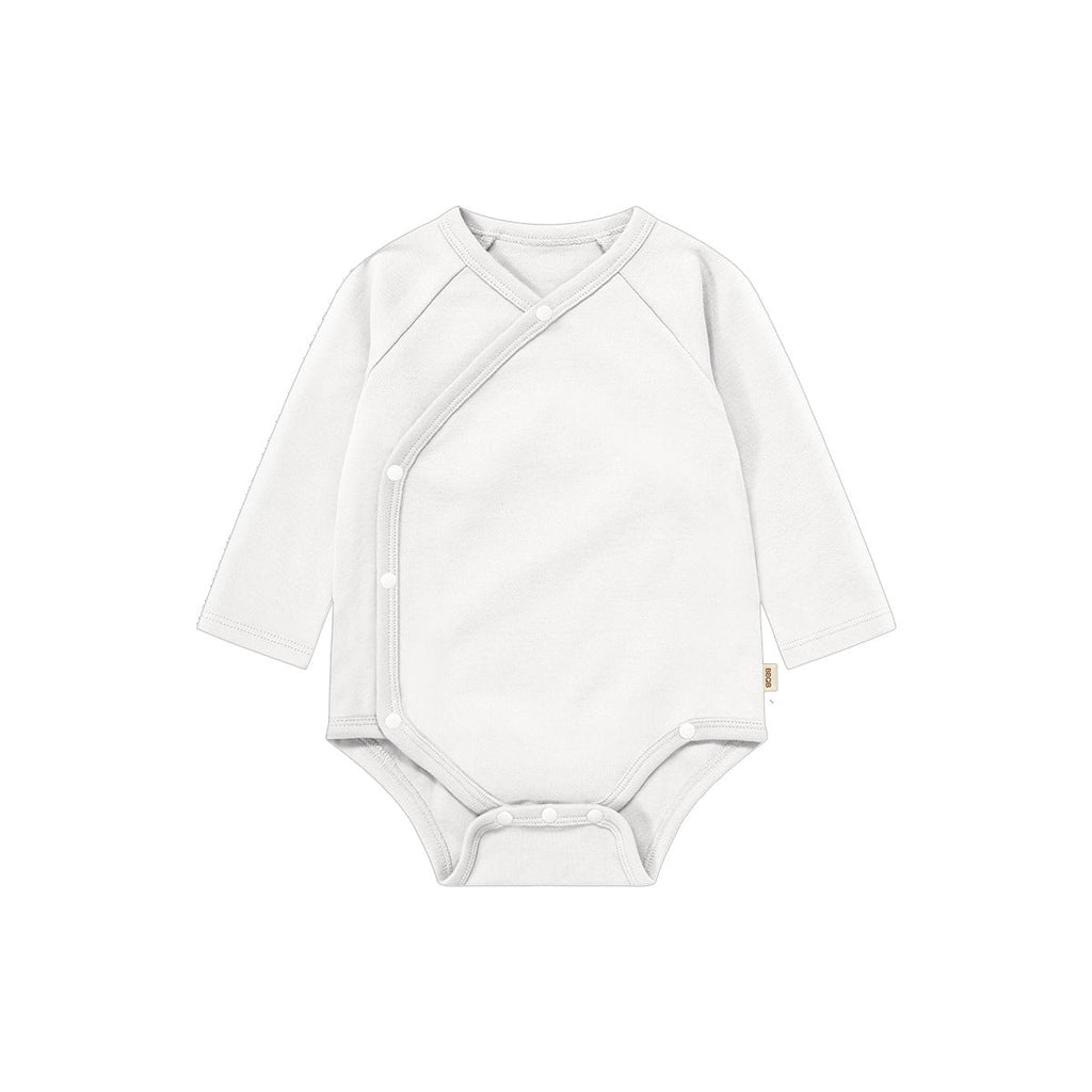 Cotton Long-Sleeve Baby Romper — 52–66 cm