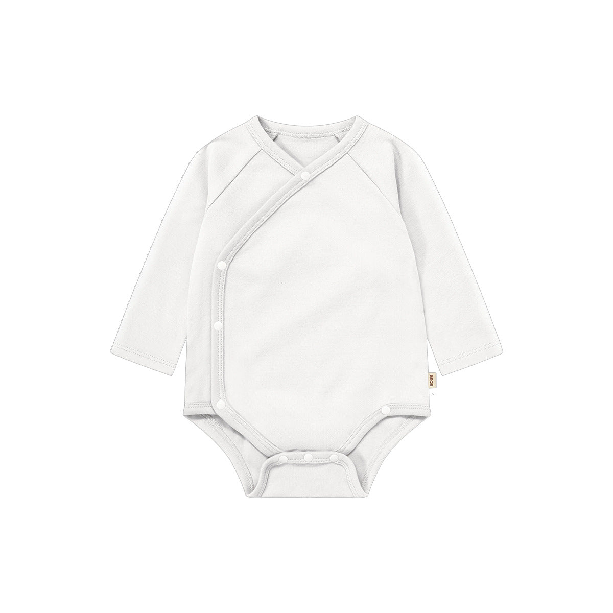 Cotton Long-Sleeve Baby Romper — 52–66 cm