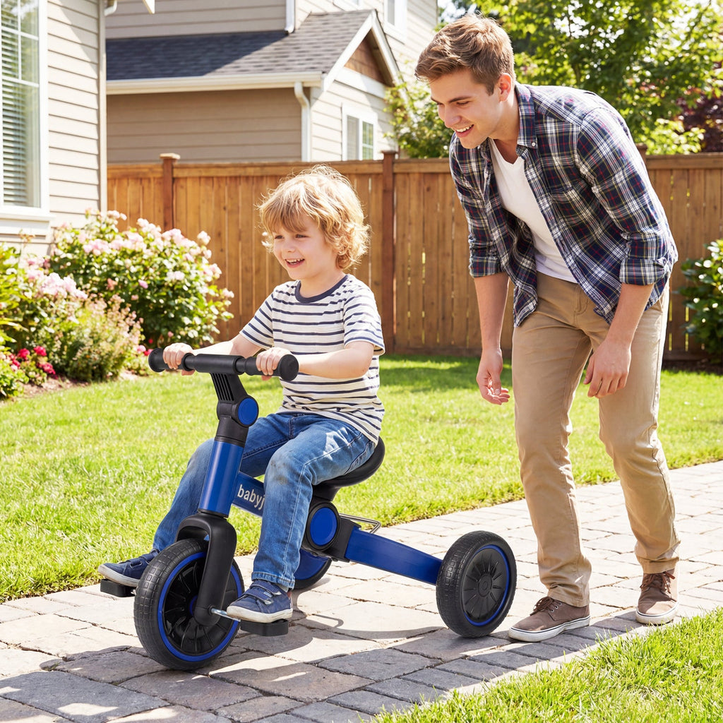 Convertible Toddler Tricycle & Balance Bike — Ages 2–4