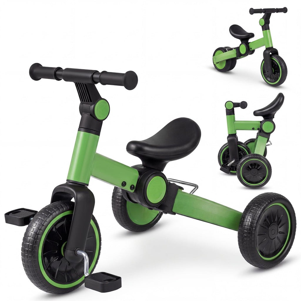 Convertible Toddler Tricycle & Balance Bike — Ages 2–4