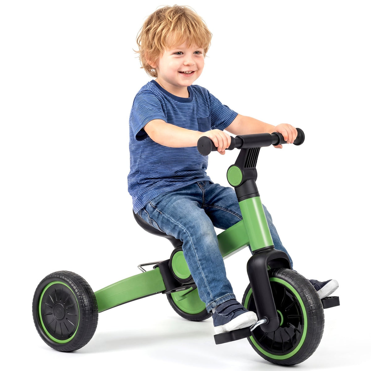 Convertible Toddler Tricycle & Balance Bike — Ages 2–4