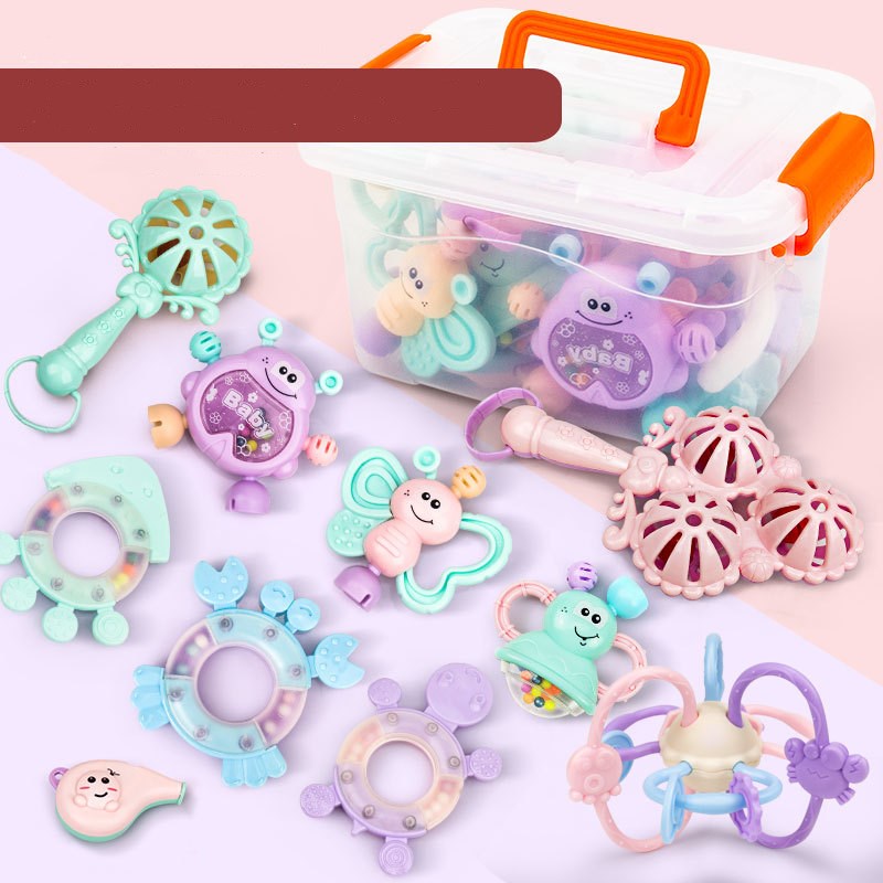 Infant Rattle Toy Set — 6 Style Options