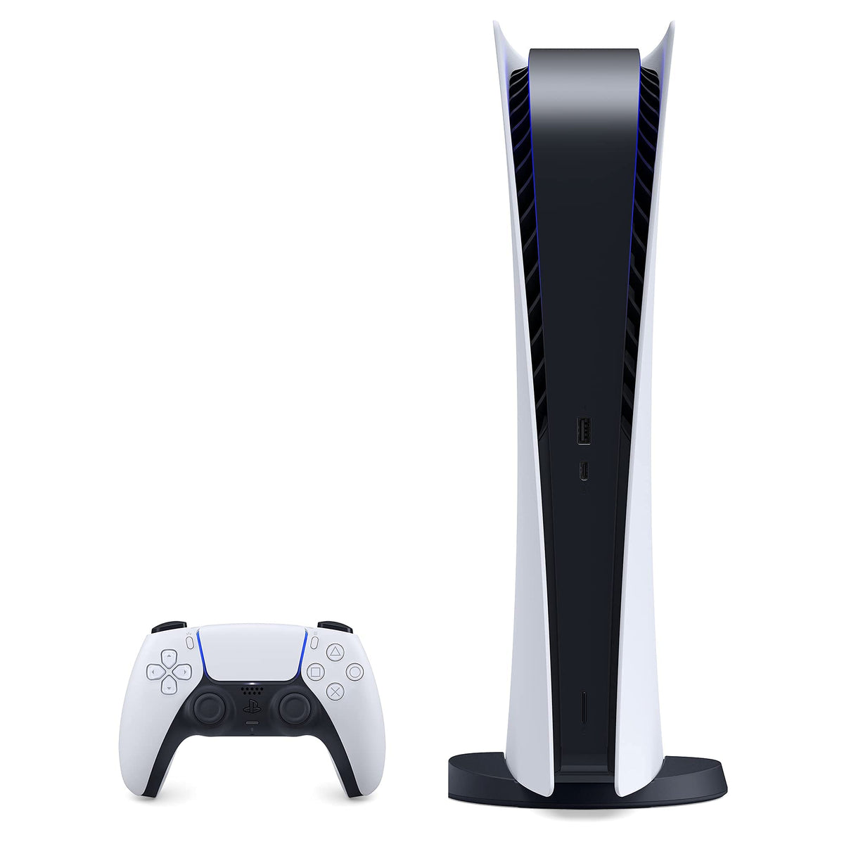 Sony PlayStation 5 Digital Edition 825GB Console with DualSense Controller — Used, Like New