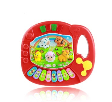 Farm Animal Musical Keyboard Toy — Ages 3+