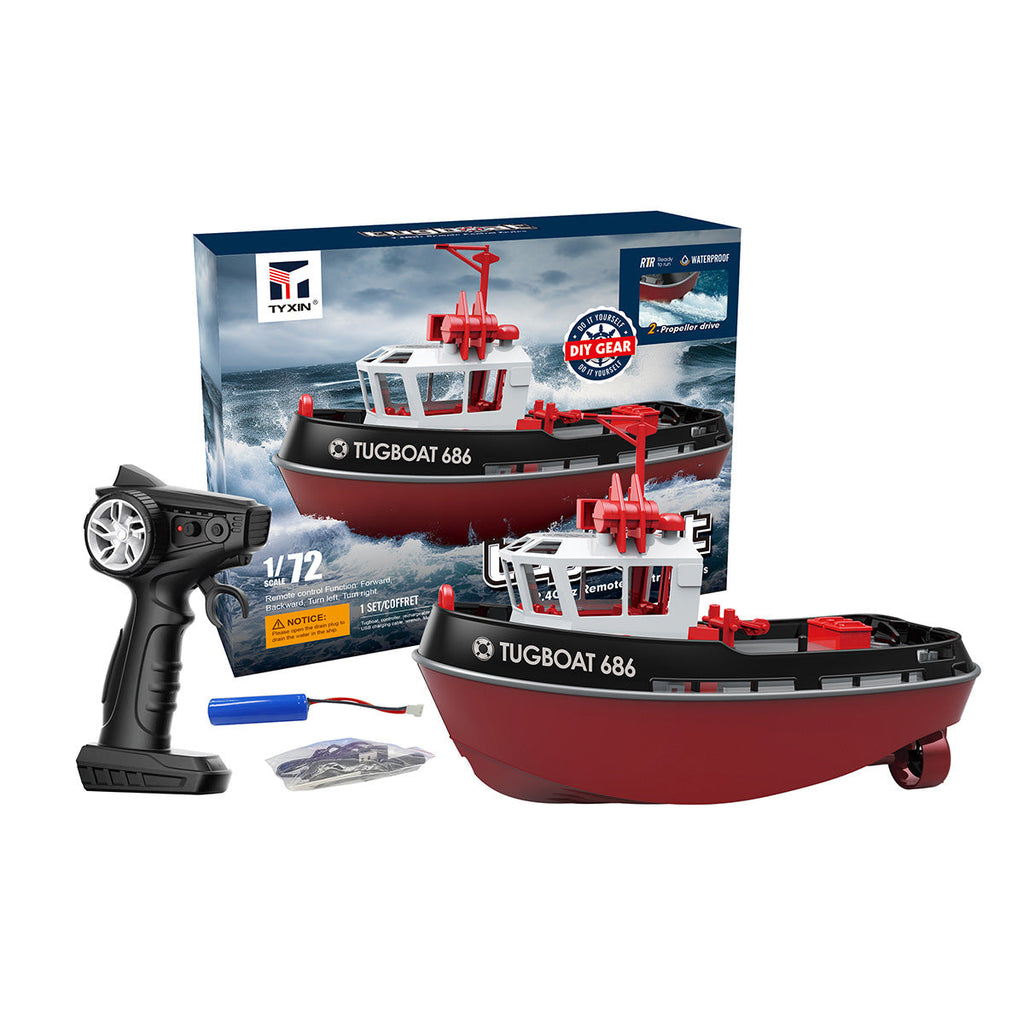 RC Tugboat Toy — Ages 14+