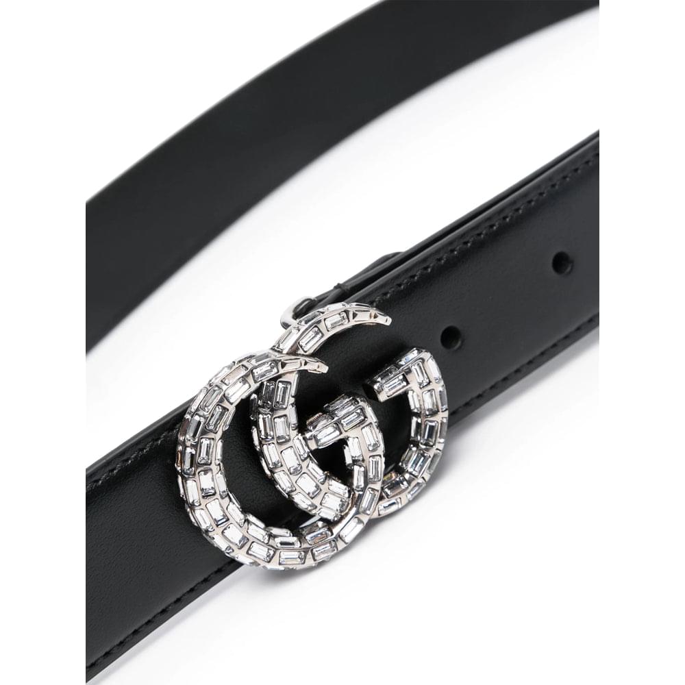 Gucci Black Belts Women