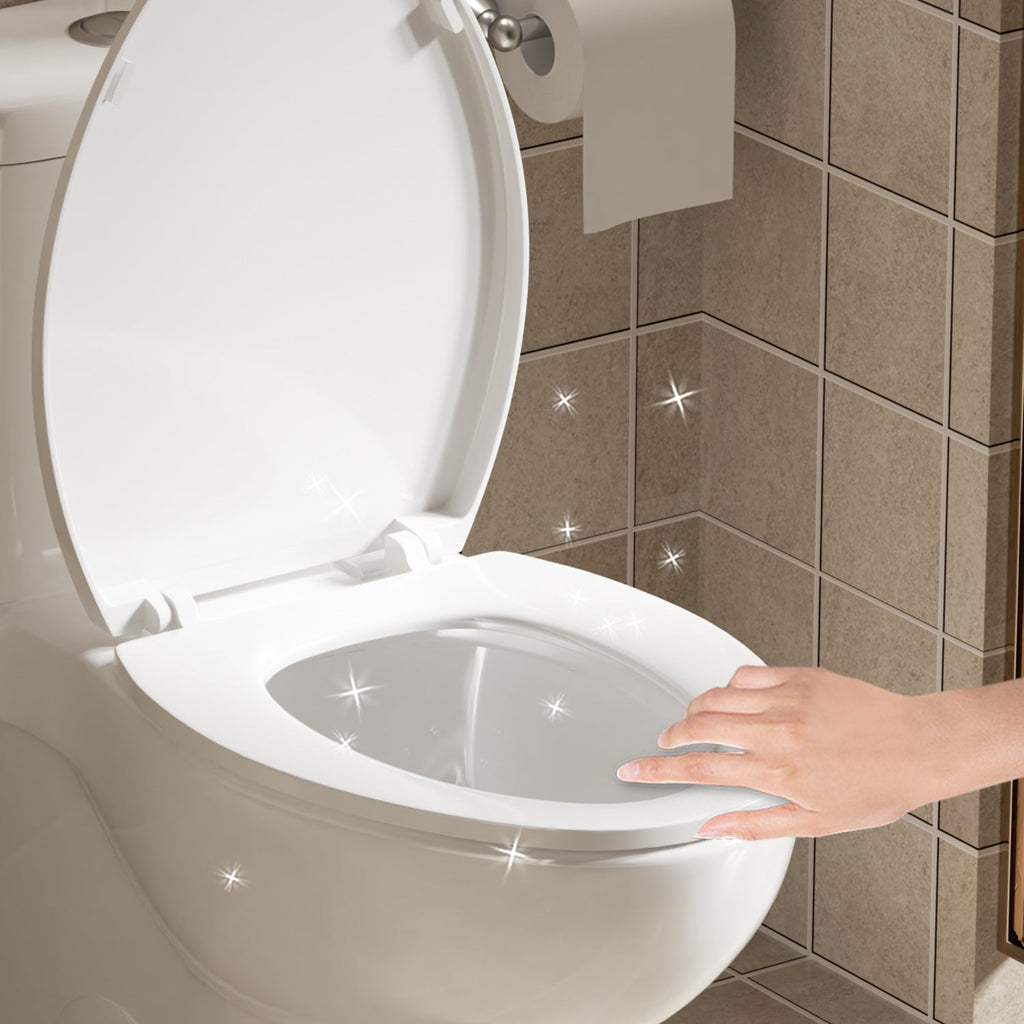 Tornado Flush One-Piece Toilet with Comfort Chair Seat - Gloss White