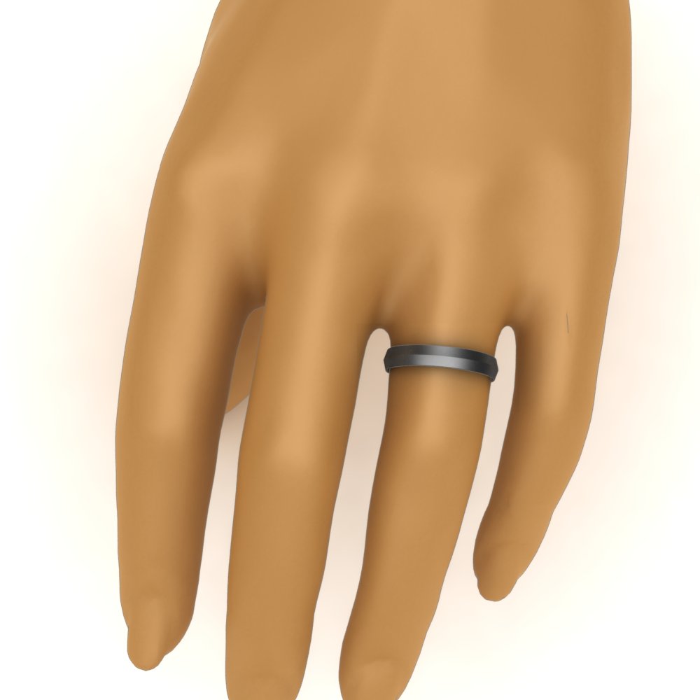 Comfort Fit Knife Edge Mens Band