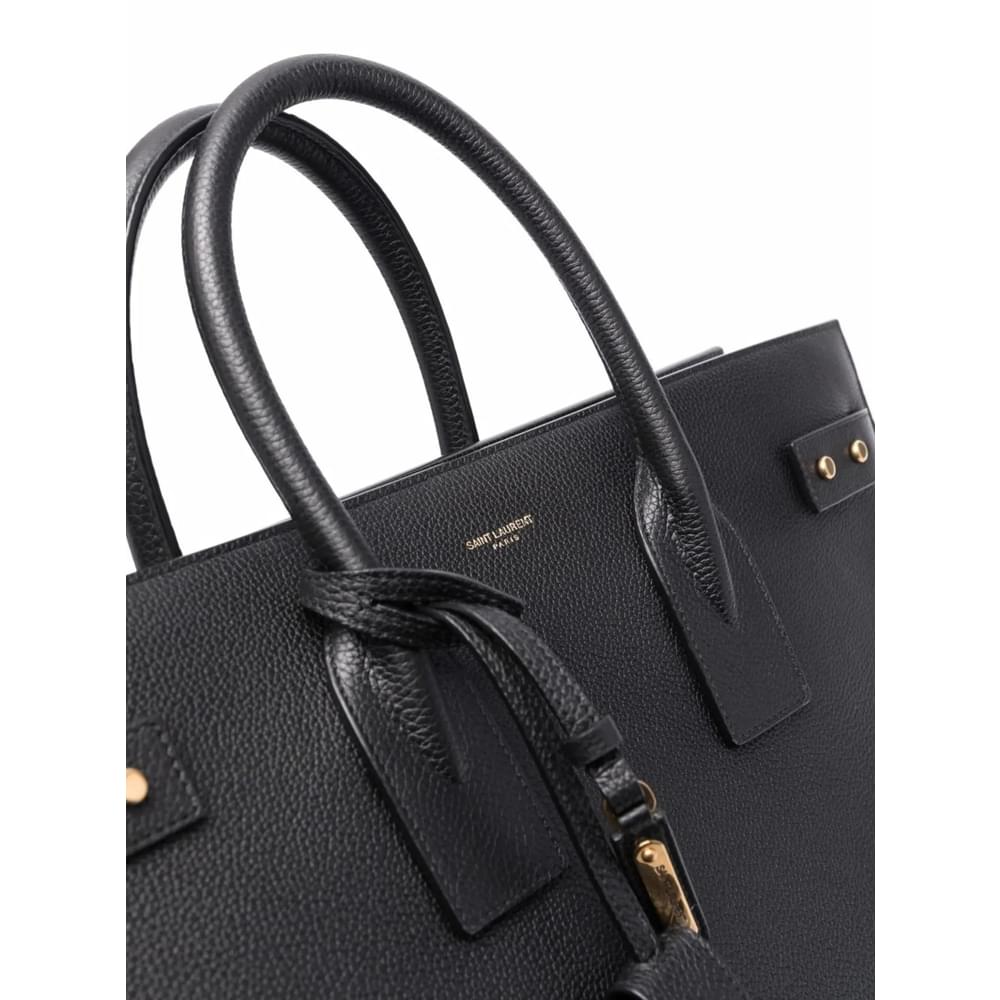 Saint Laurent Black Tote Bags Men