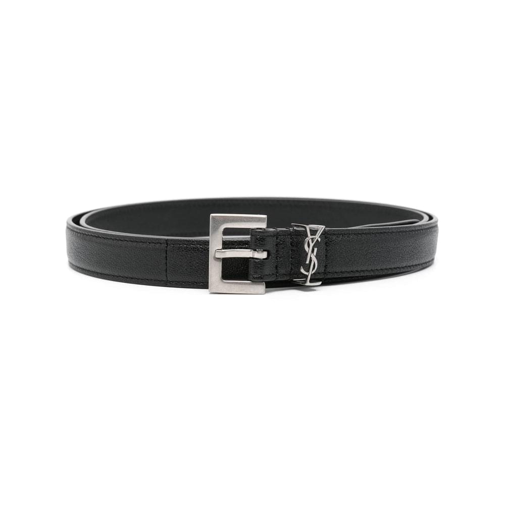 Saint Laurent Black Belts Men