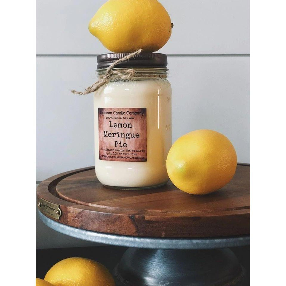 Lemon Meringue Pie Candle