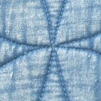 Textured Quilted Pattern Decorative Pillow, 14''X20''