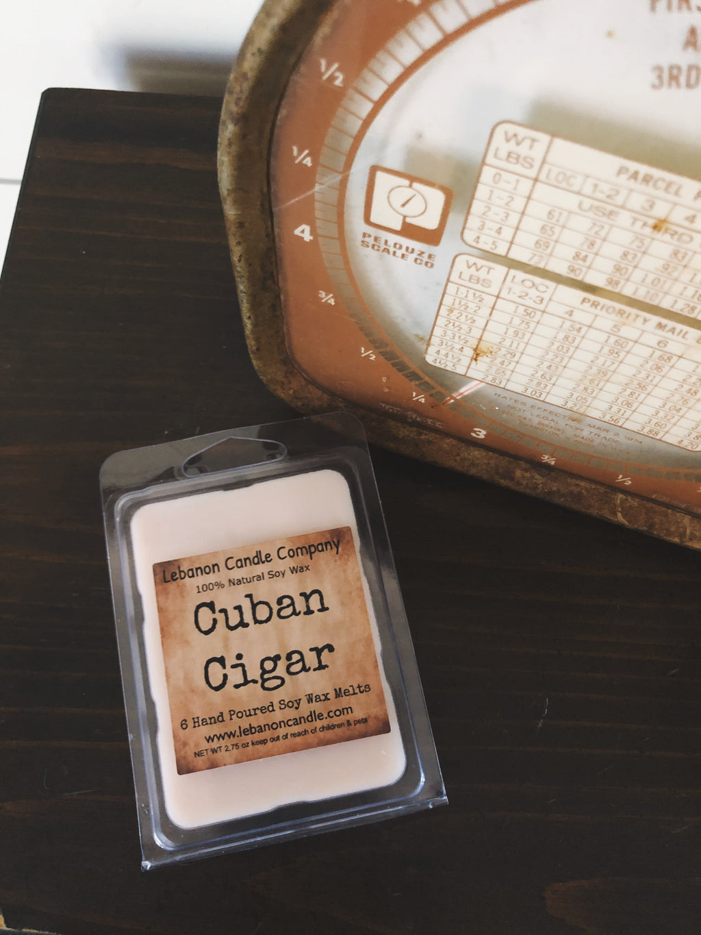 Cuban Cigar Wax Melt
