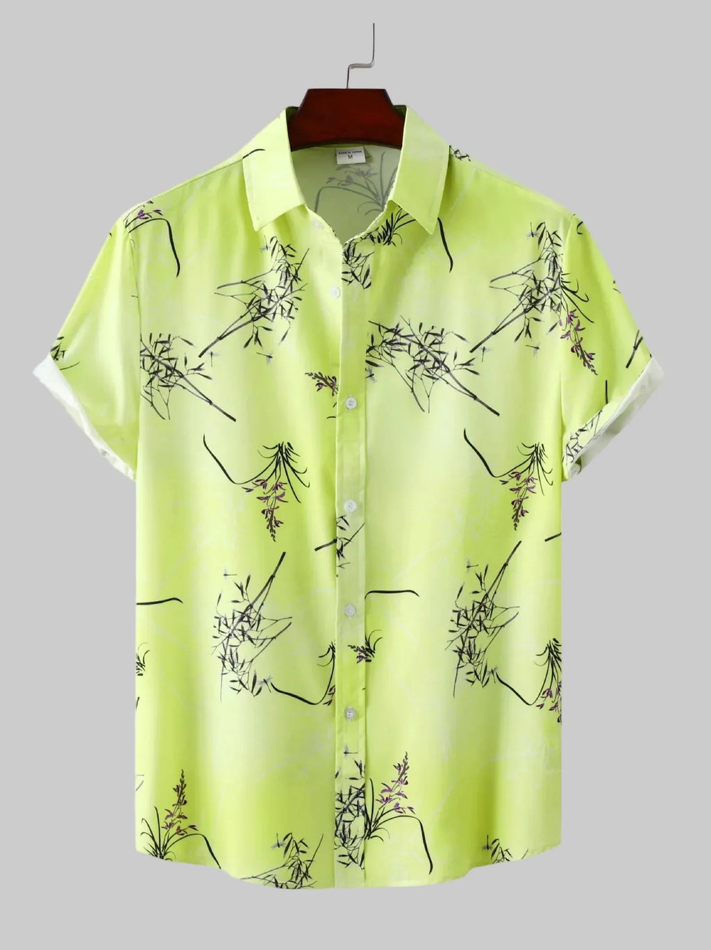 Men's Full Size Short Sleeve Hawaiian Shirt