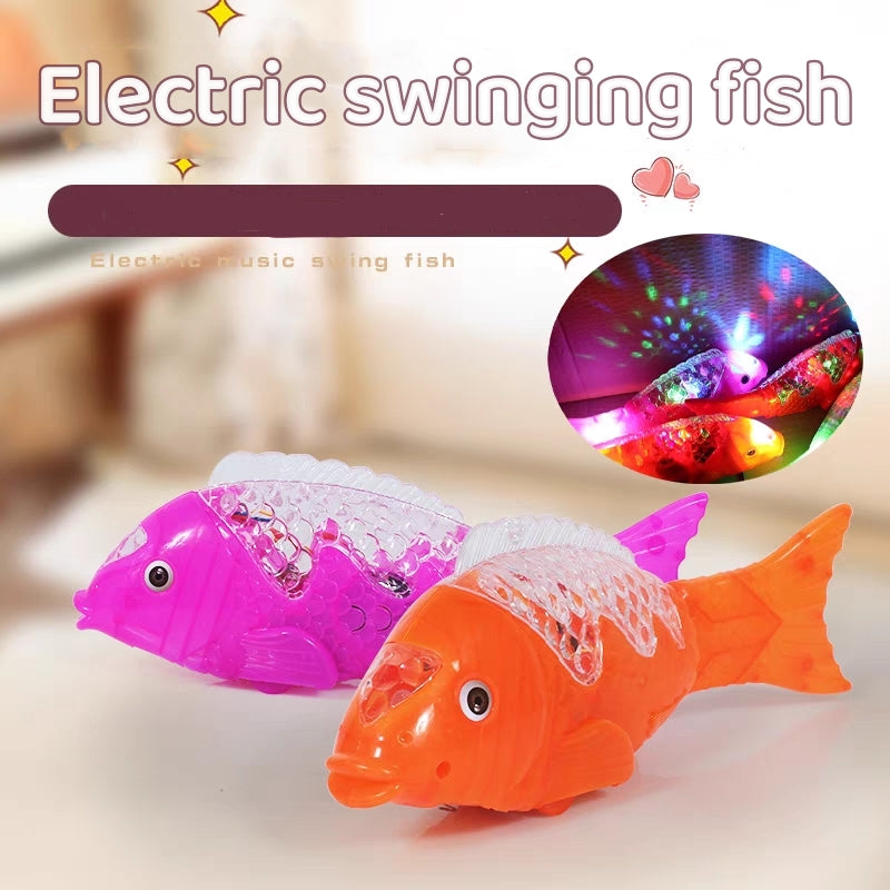Light-Up Musical Fish Toy — Ages 4–6