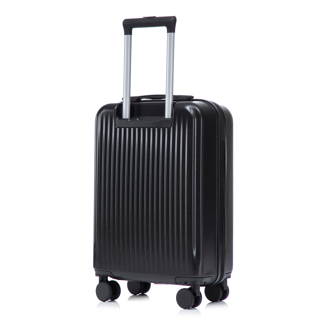 14' & 20' ABS Spinner Wheel Luggage Set with Cosmetic Case