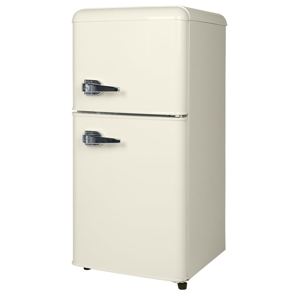 3.5 Cu.Ft Compact Refrigerator Mini Fridge with Freezer - ABS Steel