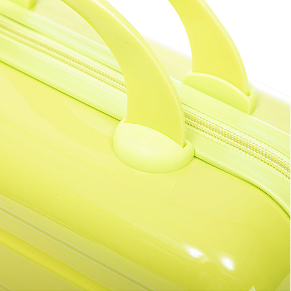 14'/20' 2-Piece PC Spinner Wheel Luggage Set with Gradient Color and Lock