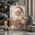 Vintage Christmas Santa Claus Wall Art