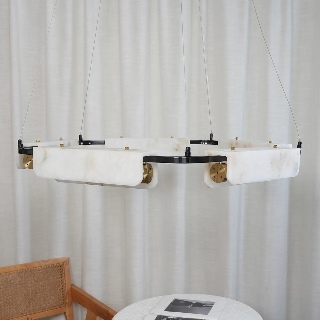Alabaster Modern Chandelier
