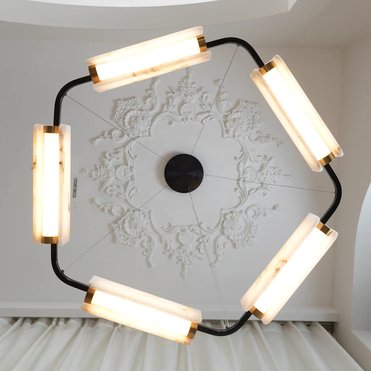 Alabaster Modern Chandelier