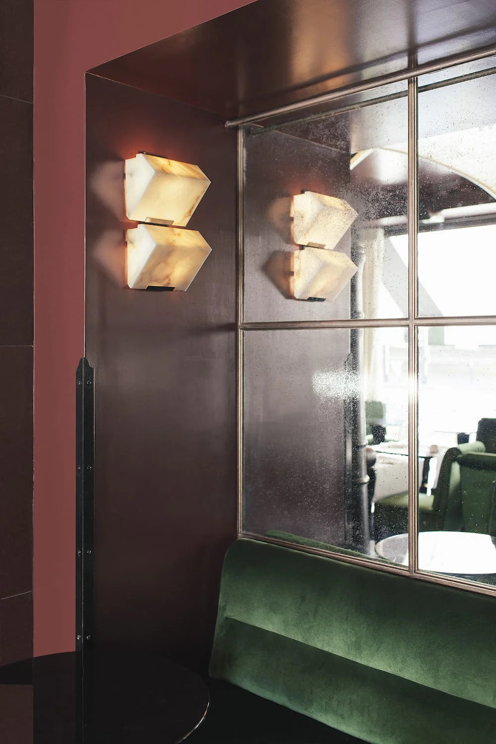 Modern Alabaster Staircase Wall Lamp