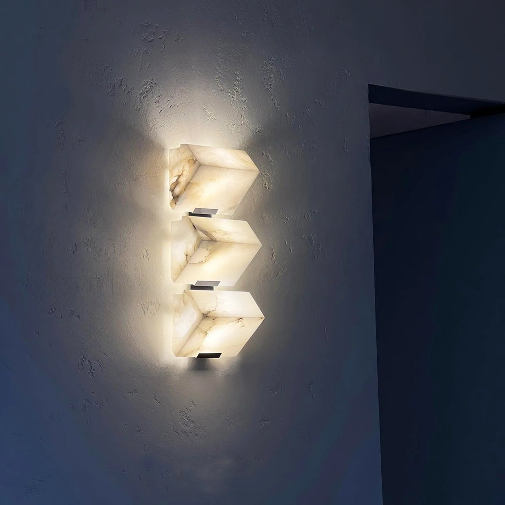 Modern Alabaster Staircase Wall Lamp