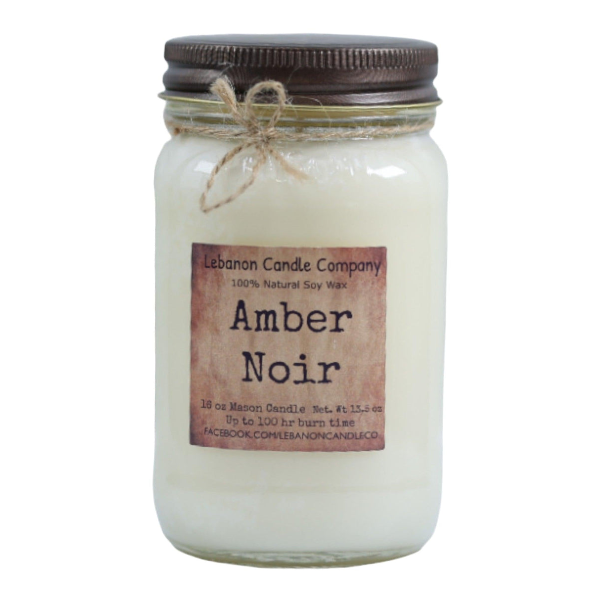 Amber Noir Candle