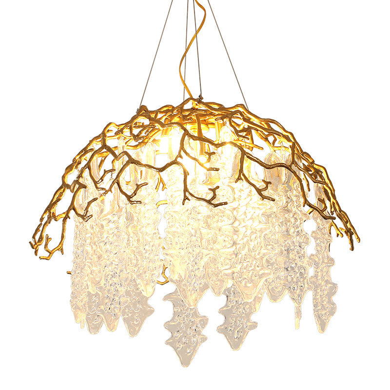 Aqua Dome Chandelier