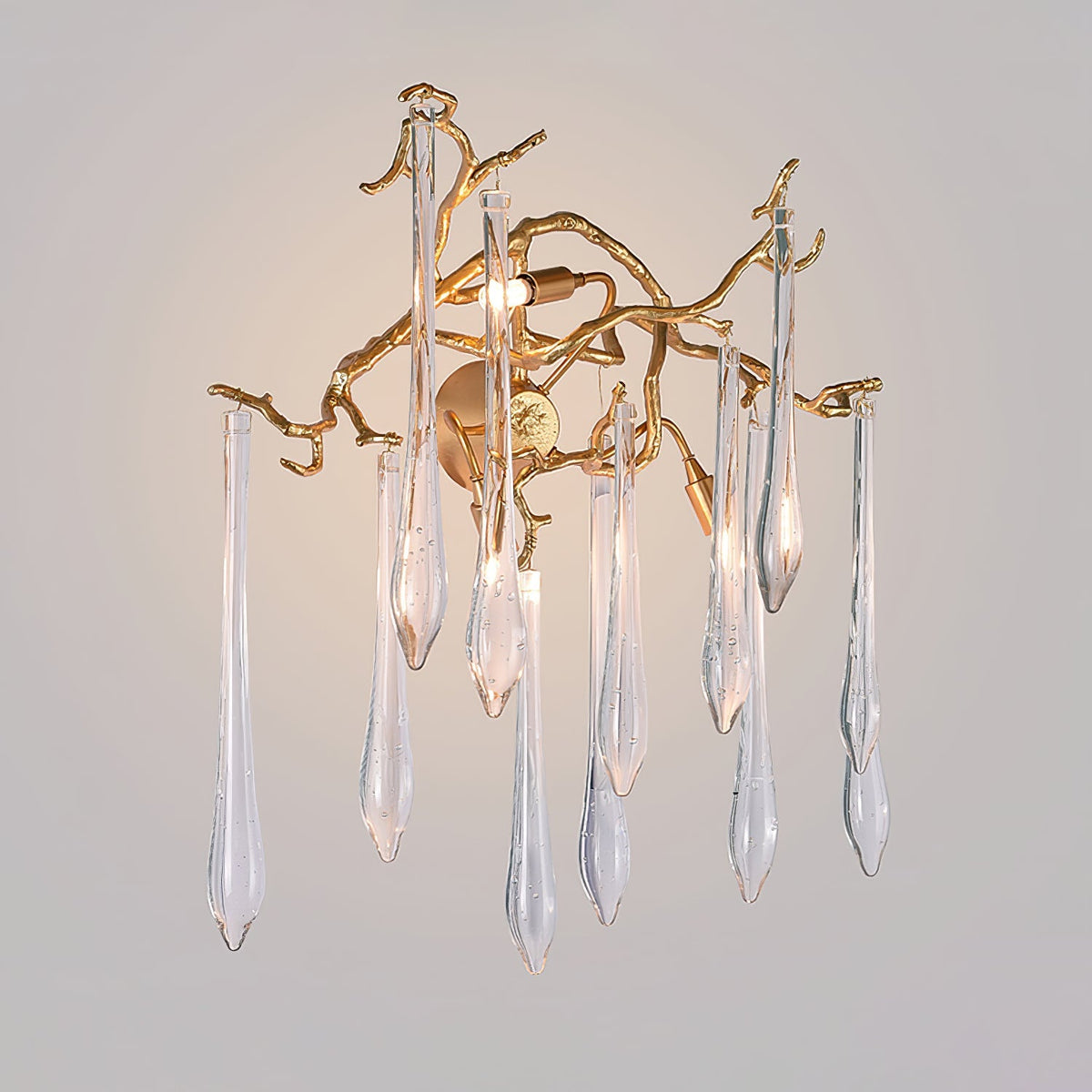 Aqua Salix Crystal Wall Lamp