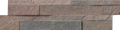 Aquatica Copper Gold Natural Stone Ledger Panel Wall Tile 6"x24" - Ledgerstone Collection
