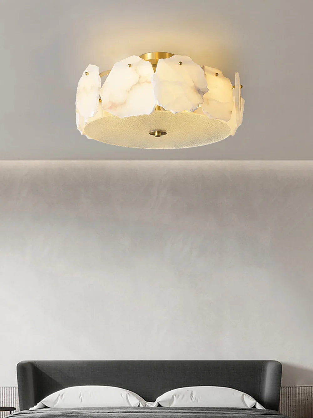 Artze Alabaster Ceiling Light