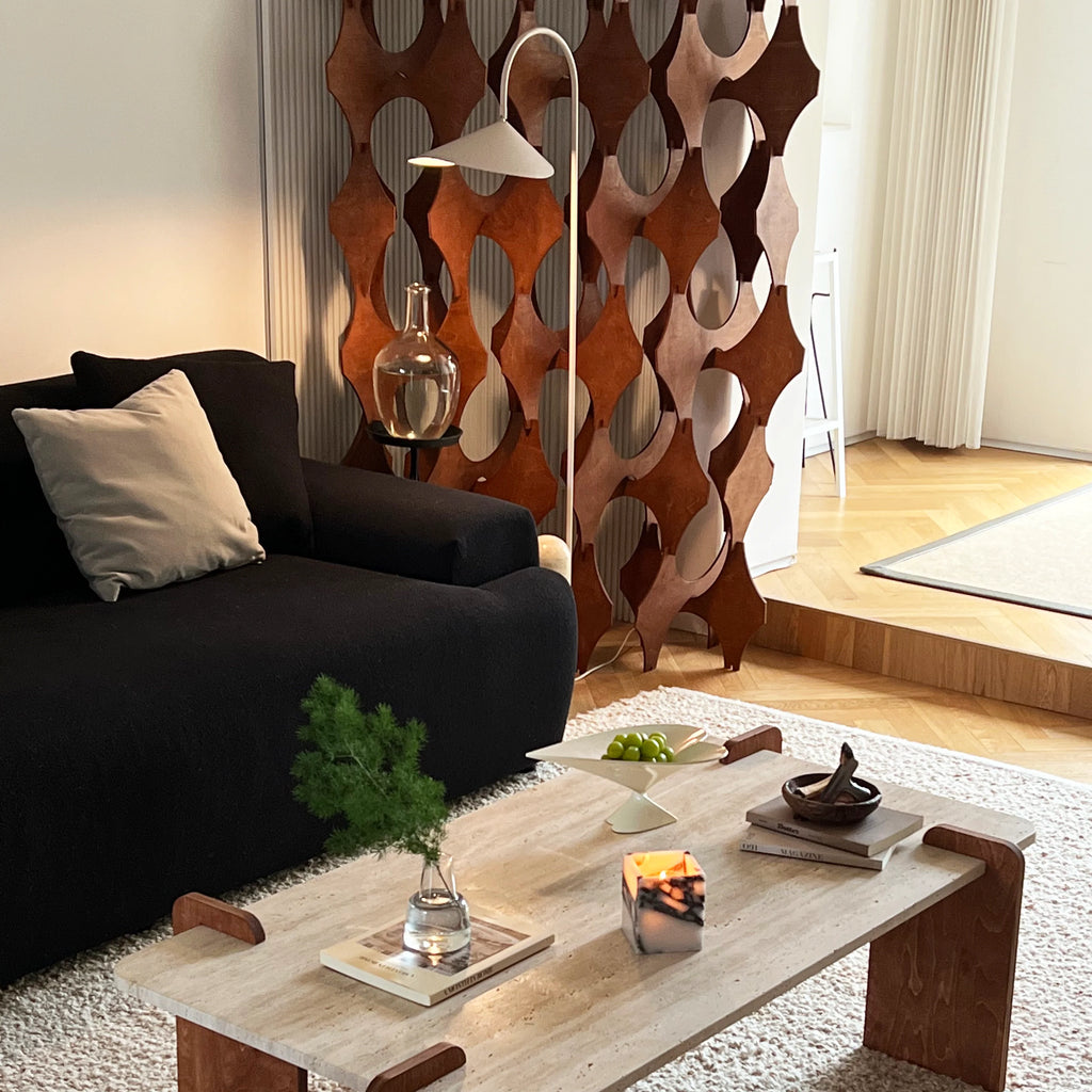 Arum Marble Floor Lamp