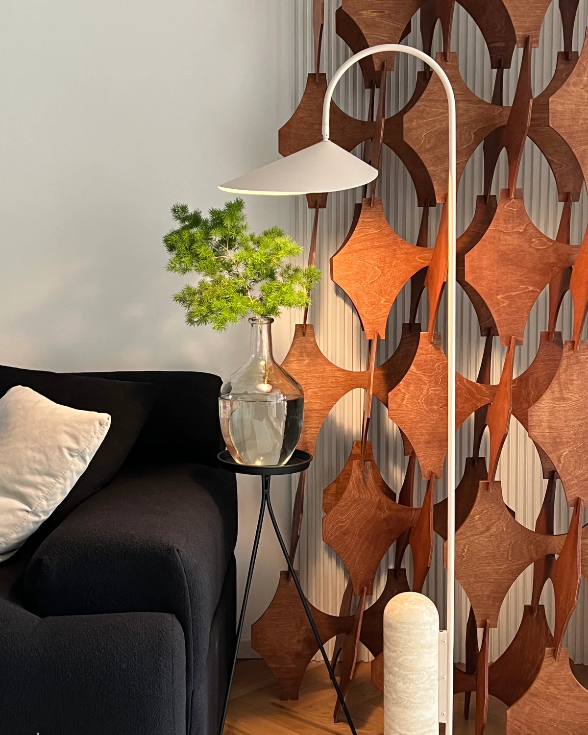 Arum Marble Floor Lamp