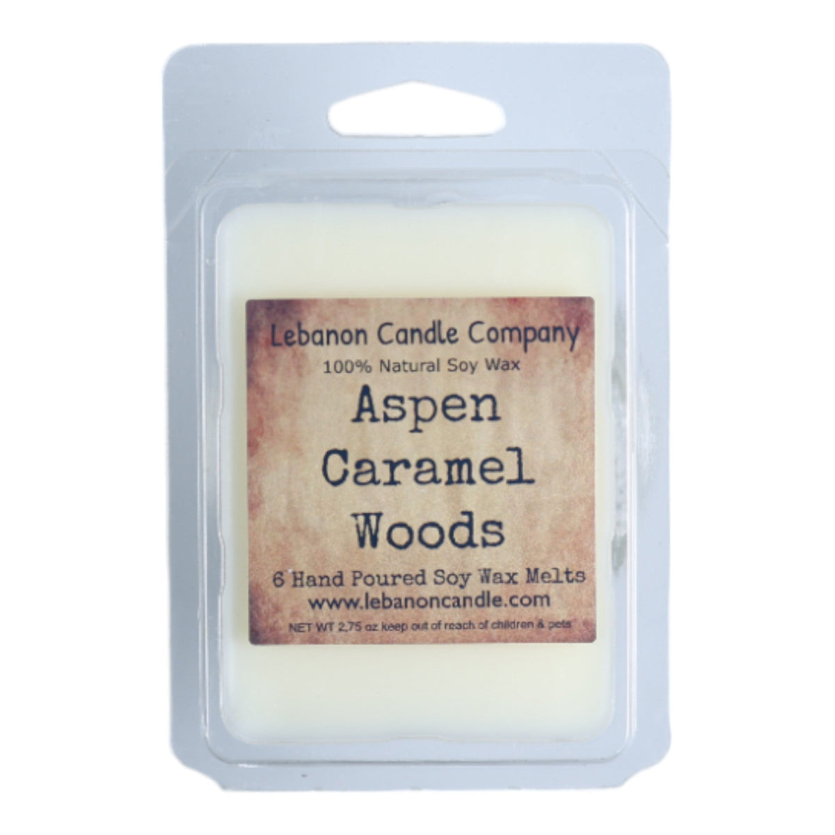 Aspen Caramel Woods Wax Melt