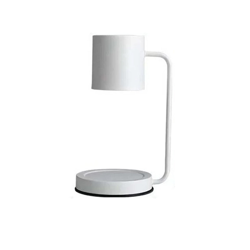 Modern Candle Warmer Table Light Metal Wax Burner Dimmable Candle Table Lamp Desk Lamp for Bedroom Living Room Atmosphere light（No aromatherapy）
