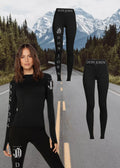 DON JOHN Yoga Pants & Top Women's