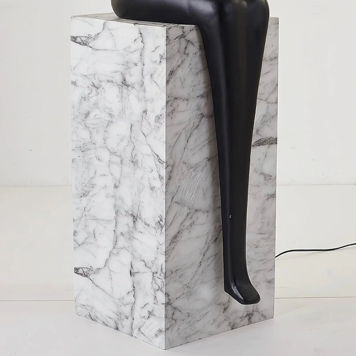 Bella Sitting Sculpture Floor Lamp